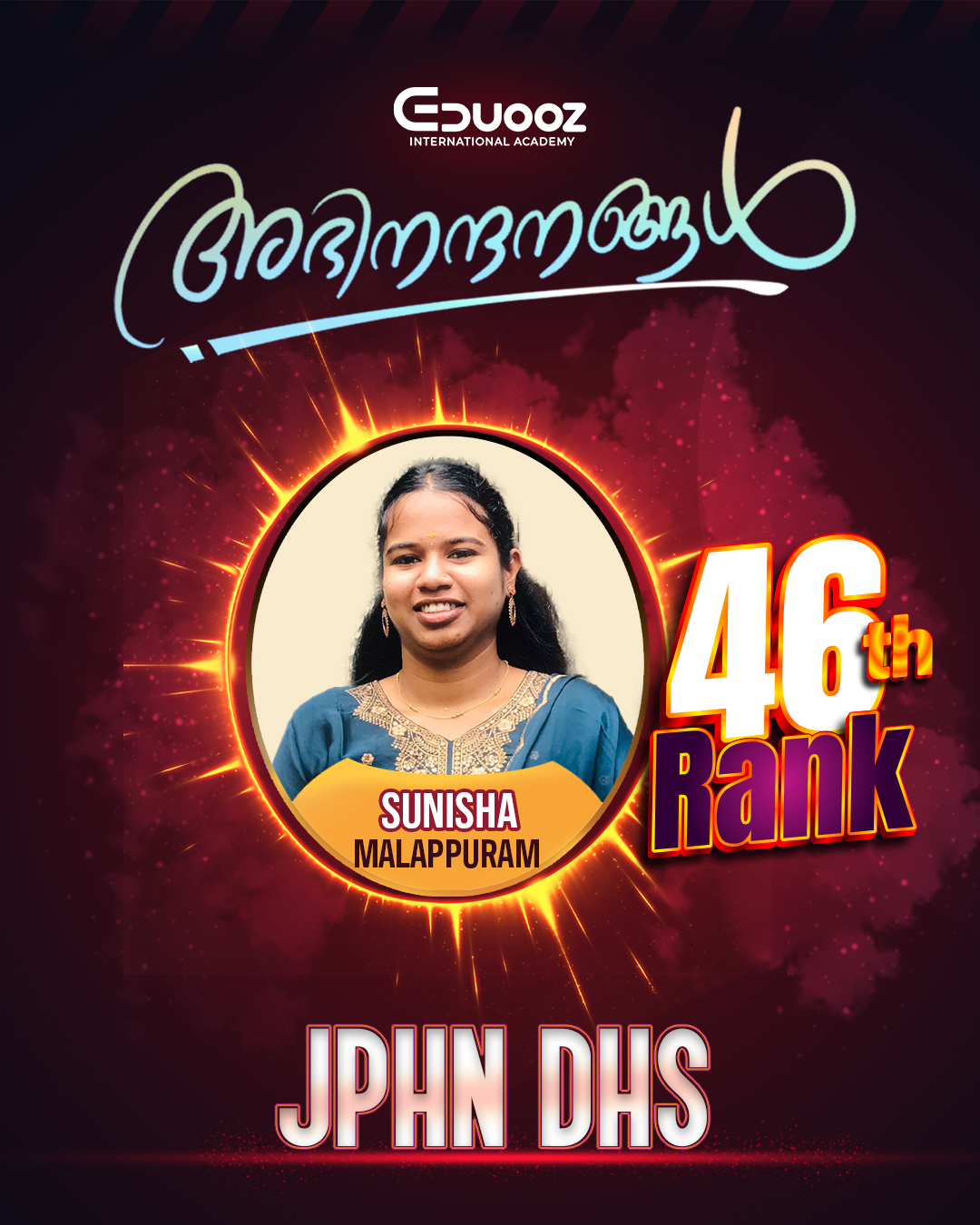 Rank holder portrait: 46 sunisha  JPHN DHS.jpg